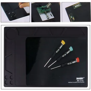 

JM-Z16 Anti-static Heat Insulation Working Mat, Size: 35.9 x 26cm
