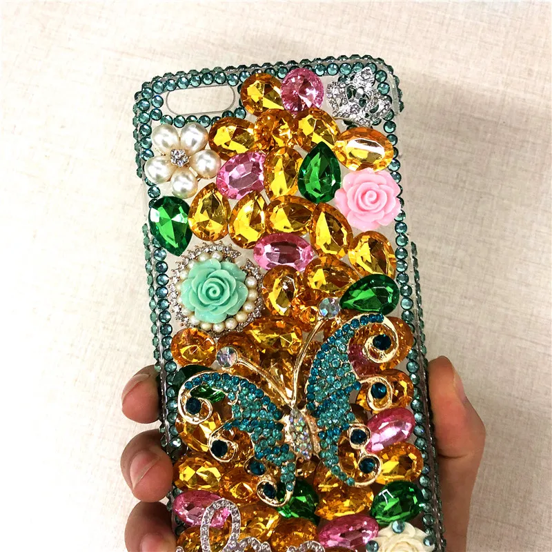 Чехол XINGDUO Bling для iphone 7 plus блестящий чехол с бабочками цветами и стразами X XR XS MAX 6 8