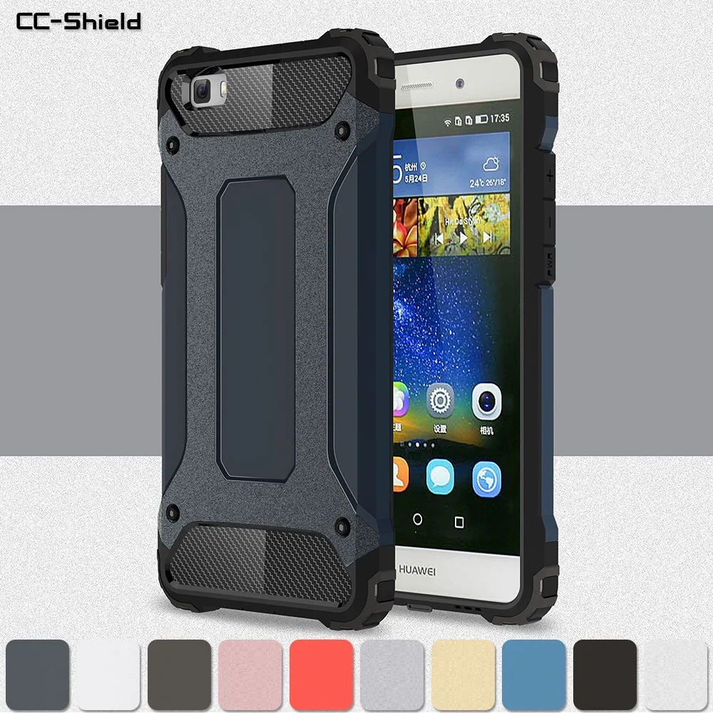 Funda armadura para Huawei P8 Lite ALE L21 P8Lite ALE L23 funda de teléfono para Huawei P Lite ALE L21 L23 cubierta de protección de armazón|case for huawei p8|armor casecase for