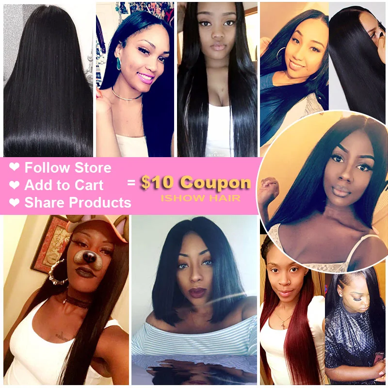 Ishow Hair Peruvian Straight Hair Weave Bundles Human Hair Extensions Double Weft Hair Bundles Non Remy 1 Piece Bundles Deal Ishow Hair Peruvian Straight Hair Weave Bundles Human Hair Extensions Double Weft Hair Bundles Non Remy 1 Piece Bundles Deal