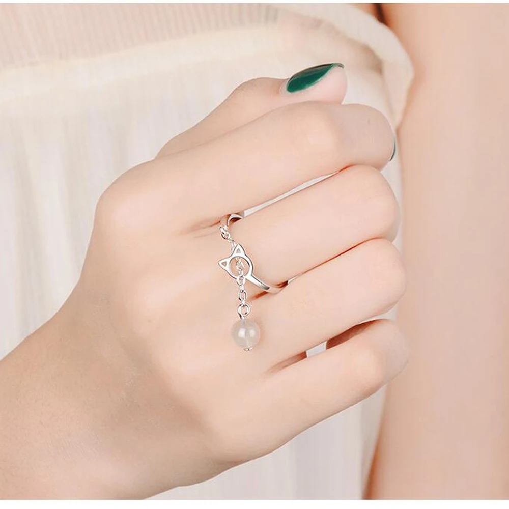 women adjustable stone rings  (5)