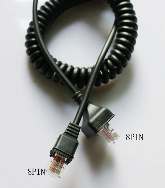 Шт. 2 шт. микрофон микрофонный кабель Шнур для Kenwood радио TM-261A TM-461A TM-D710A TM-281A/481A TK-868G