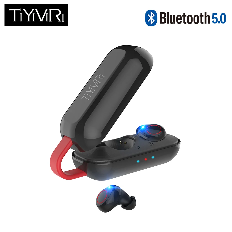 

Wireless Mini Bluetooth Headset with Microphone Portable Charge Box for Xiaomi Huawei Mobile Stereo Earphones Sports Earphone