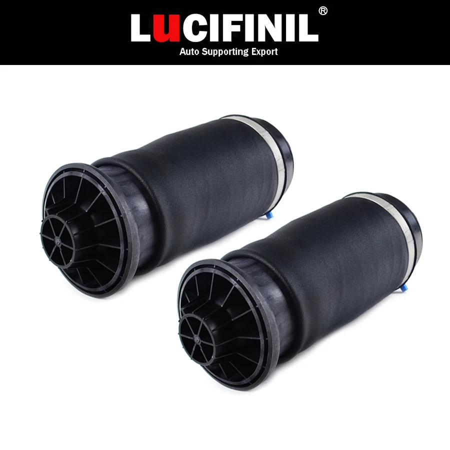 

LuCIFINIL 2PCS Mercedes W164 W166 X164 ML ML320 Rear Air Bag Suspension Air Ride Air Strut Repair Kit 1643200625