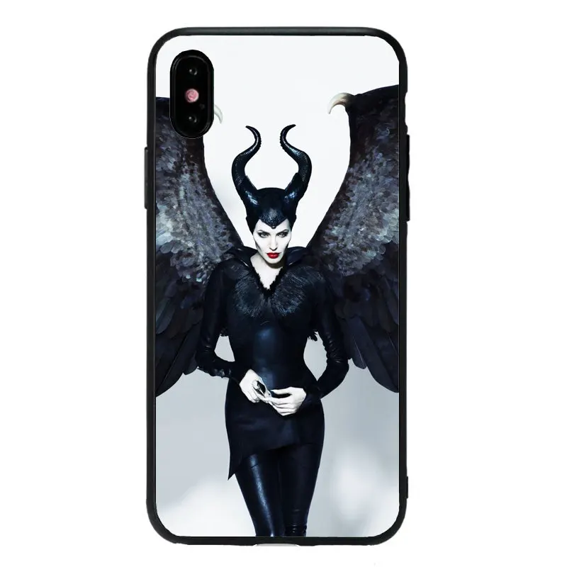 Sleeping curse Maleficent Mobile Phone Case For iPhone 11 11Pro MAX 10 X XS Max XR 5 5S SE 6 6S 7 8 Plus Soft TPU Phone Cover