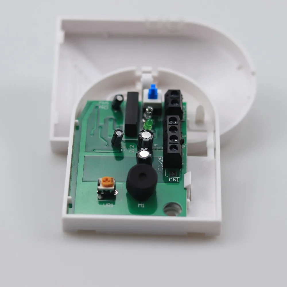 GZGMET датчик сигнализации стеклянный оконная дверь детектор разрыва дюрабе белый проводной домашней системы безопасности датчик