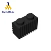 BuildMOC, совместимые сборы, частицы 2877, 1x2 для строительных блоков, DIY, образовательные высокотехнологичные запасные игрушки с логотипом ► Фото 3/5