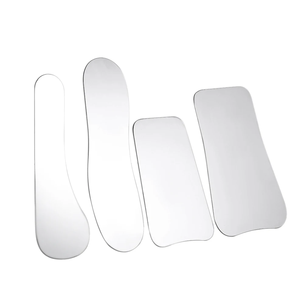 4Pcs/set Stainless Steel Dental Photography Mirror Orthodontic Intra