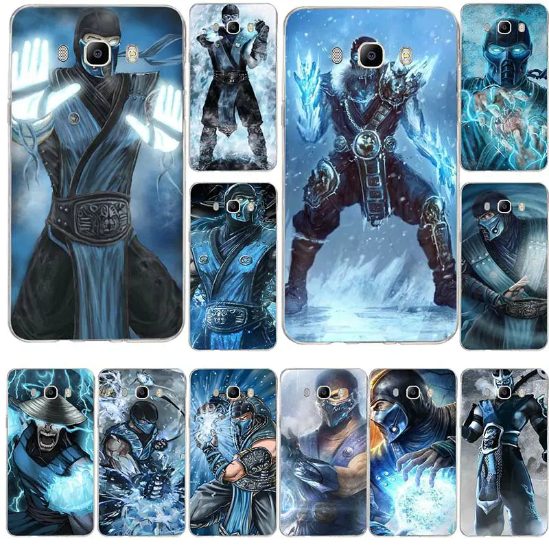 Горячие Mortal Kombat Саб-Зиро мягкие ТПУ Силиконовые Мобильный чехол для телефона samsung