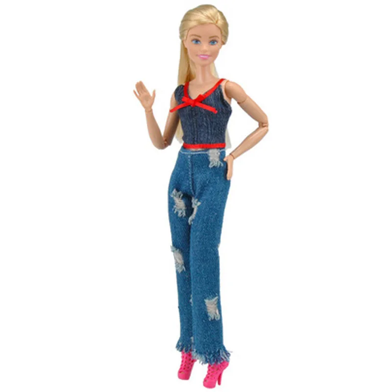 barbie jeans top