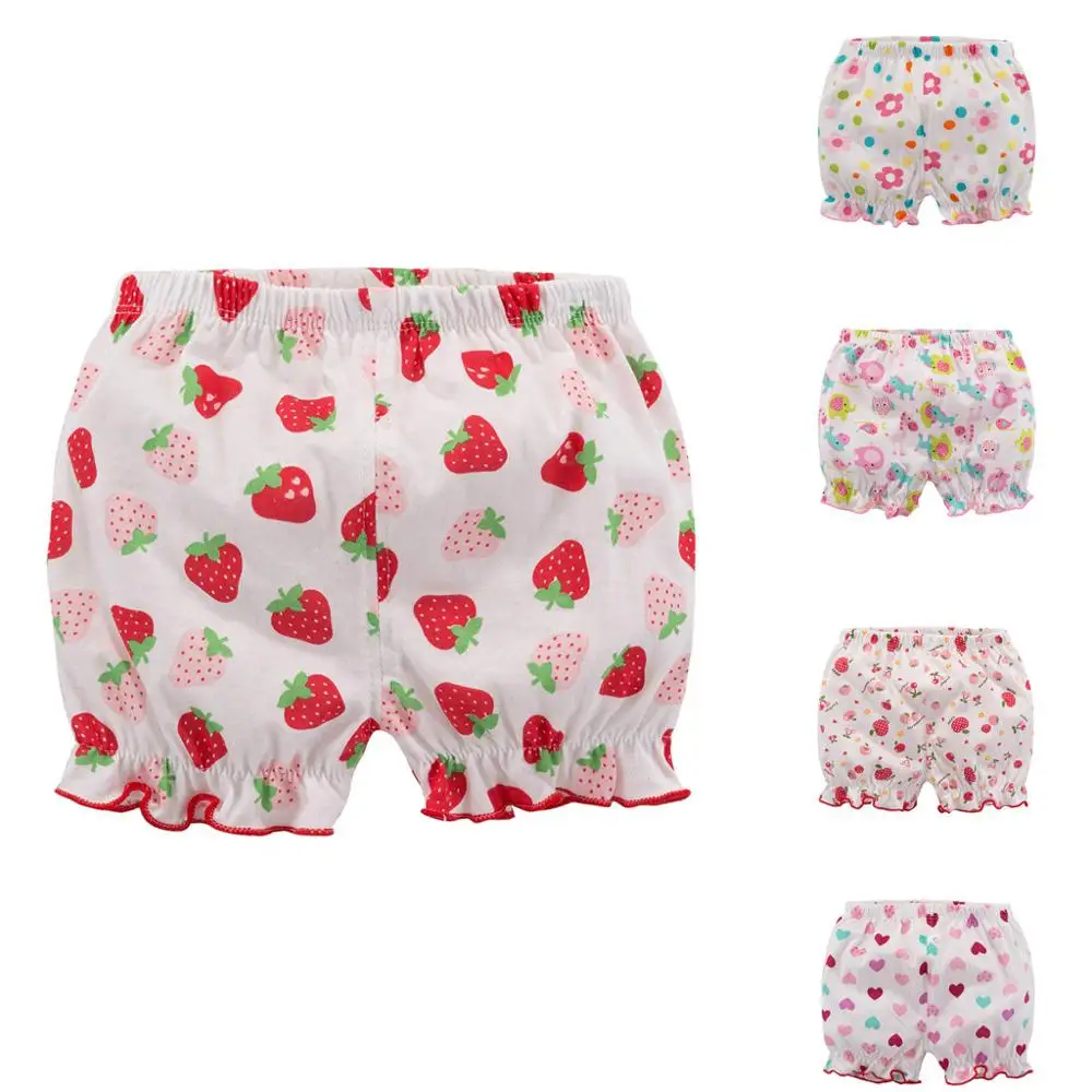 

Baby Shorts 6-24 Months Cotton Shorts Infant Toddler Kid Girl Children Cartoon Printed PP Shorts 2019 Summer Fashion