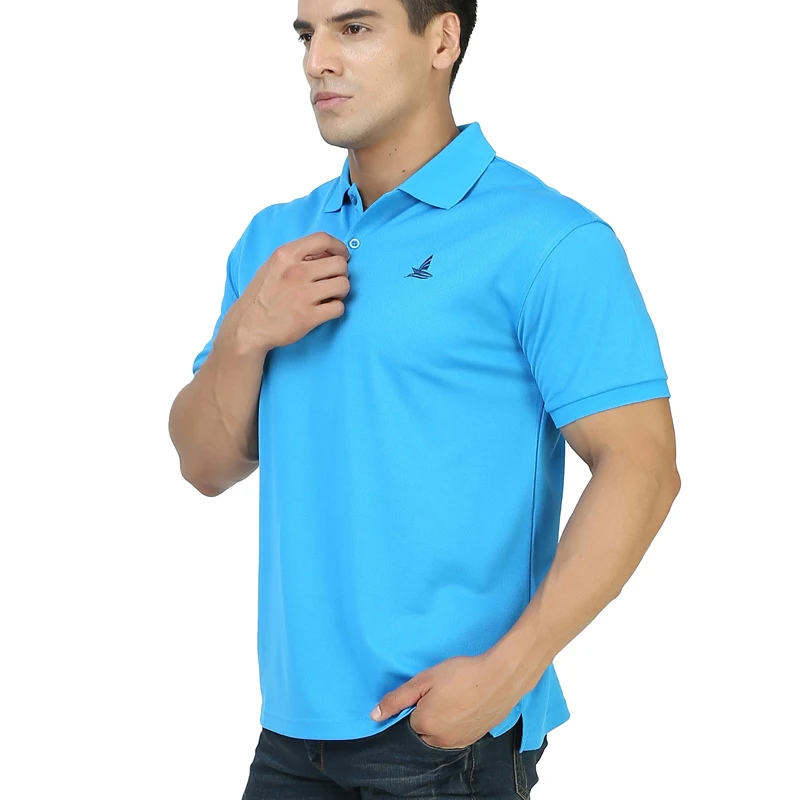 FANNAI тренировочная рубашка поло с воротником Спортивные футболки мужские трикотажные изделия для гольфа быстросохнущие спортивные футболки с коротким рукавом