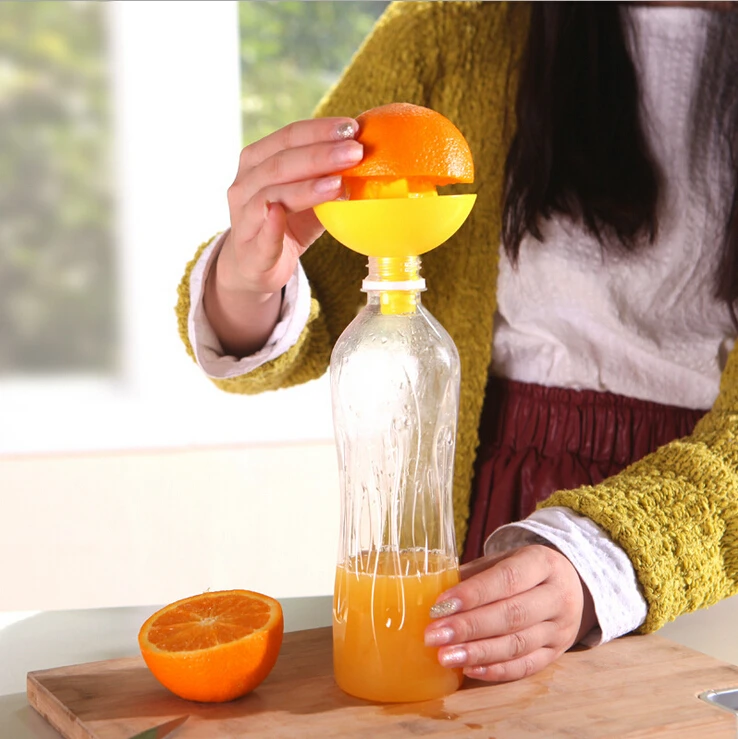 

Manual Juicer Lemon Squeezer Cap Reamers Seashells Juicer & Funnel