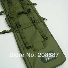 48 дюймов Чехол для боевой винтовки SWAT Двойной Тактический стрелковый чехол сумка для ружья OD