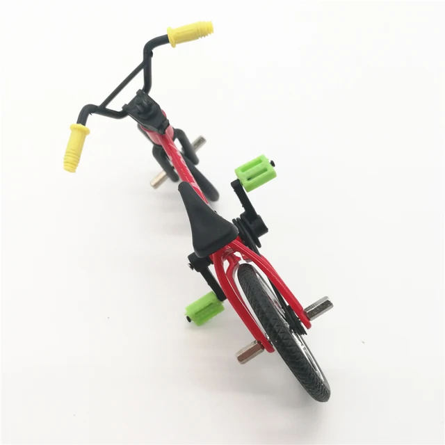 1 Set Mini Finger Bicycle  Flick Trix Finger Bikes Toys BMX Model Bike Toys For Kids 2