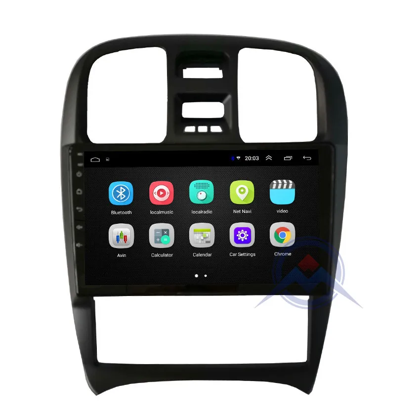 ZOHANAVI 9 дюймов 2.5D Android 9,0 автомобильный DVD gps для hyundai Sanat EF Tagaz 2007 2004-2009 Автомобильный Радио стерео Мультимедийный плеер wifi