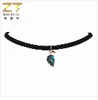 Хит, модные колье, колье, Torques Bijoux, черный, бархатный, кожаный, в виде листа, макси, массивные чокеры, ожерелья, Женские Ювелирные изделия