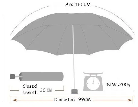(4 шт./лот) 7 стекловолокна ребра карман дамы зонтик, солнцезащитный крем, ветрозащитный, superlight 70 т Компактный алюминиевый Испания madien Зонты