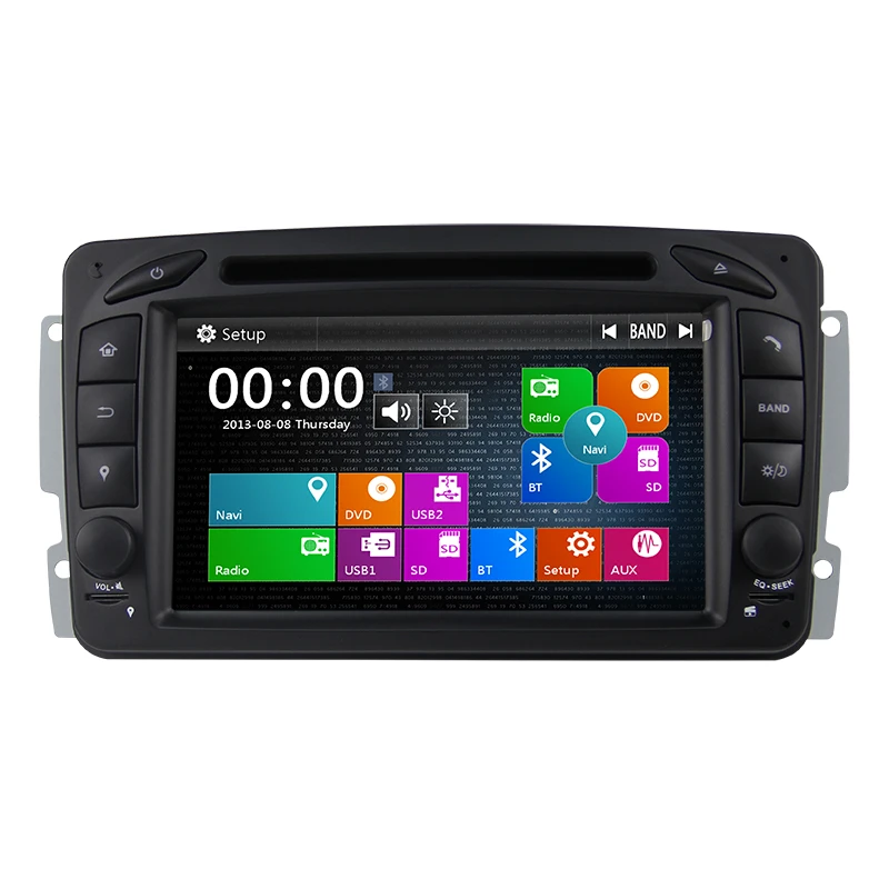 

2 Din Car DVD Multimedia Player For W203 Mercedes Benz Vito W639 W168 Vaneo Clk W209 W210 M/ML Radio Navigation W463