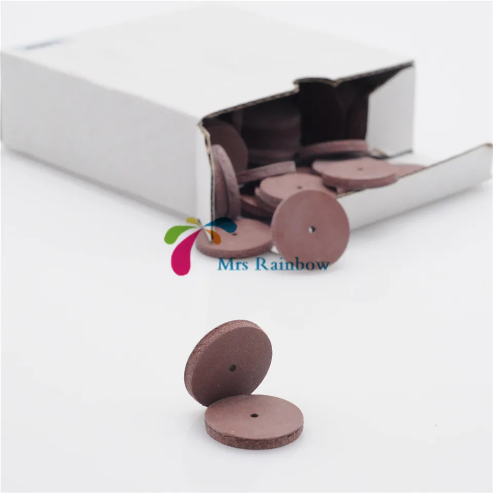 

100/Pcs Dental Assorted Polishing Wheels Burs Silicone Polishers Oral Hygiene Teeth Whitening Dentist Lab Equipment Tools