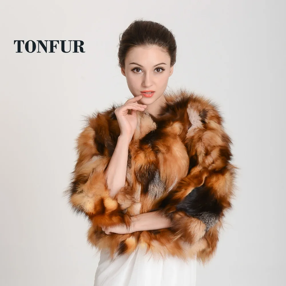 Новое поступление 2019 шуба из натурального Лисьего меха натуральный Лисий мех
