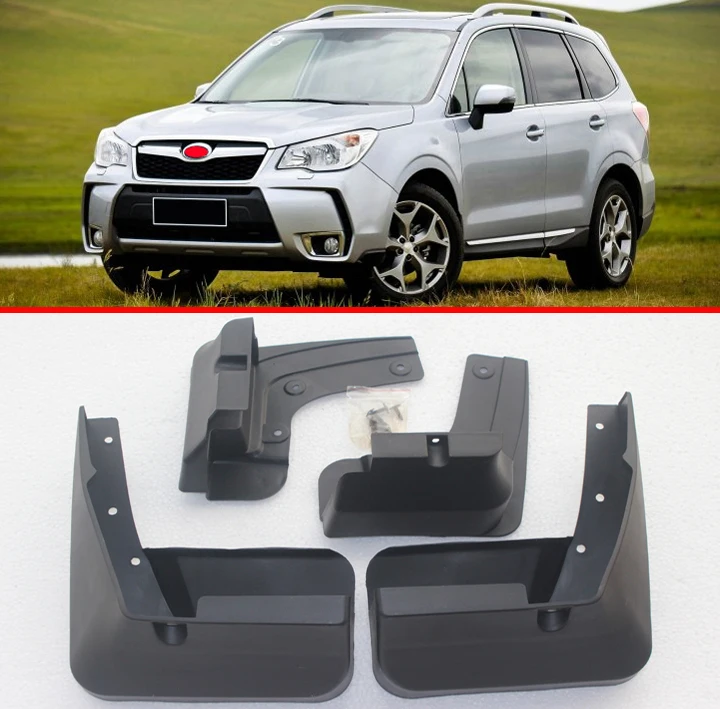 4 шт. Автомобильные Брызговики для Subaru Forester SJ 2013 2014 2015 2016 2017 | Автомобили и