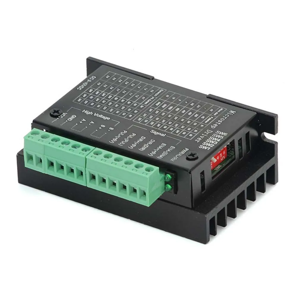 

42/57/86 TB6600 4A 42V DC wood router machine stepper motor driver 32 segments upgraded version cnc milling kits