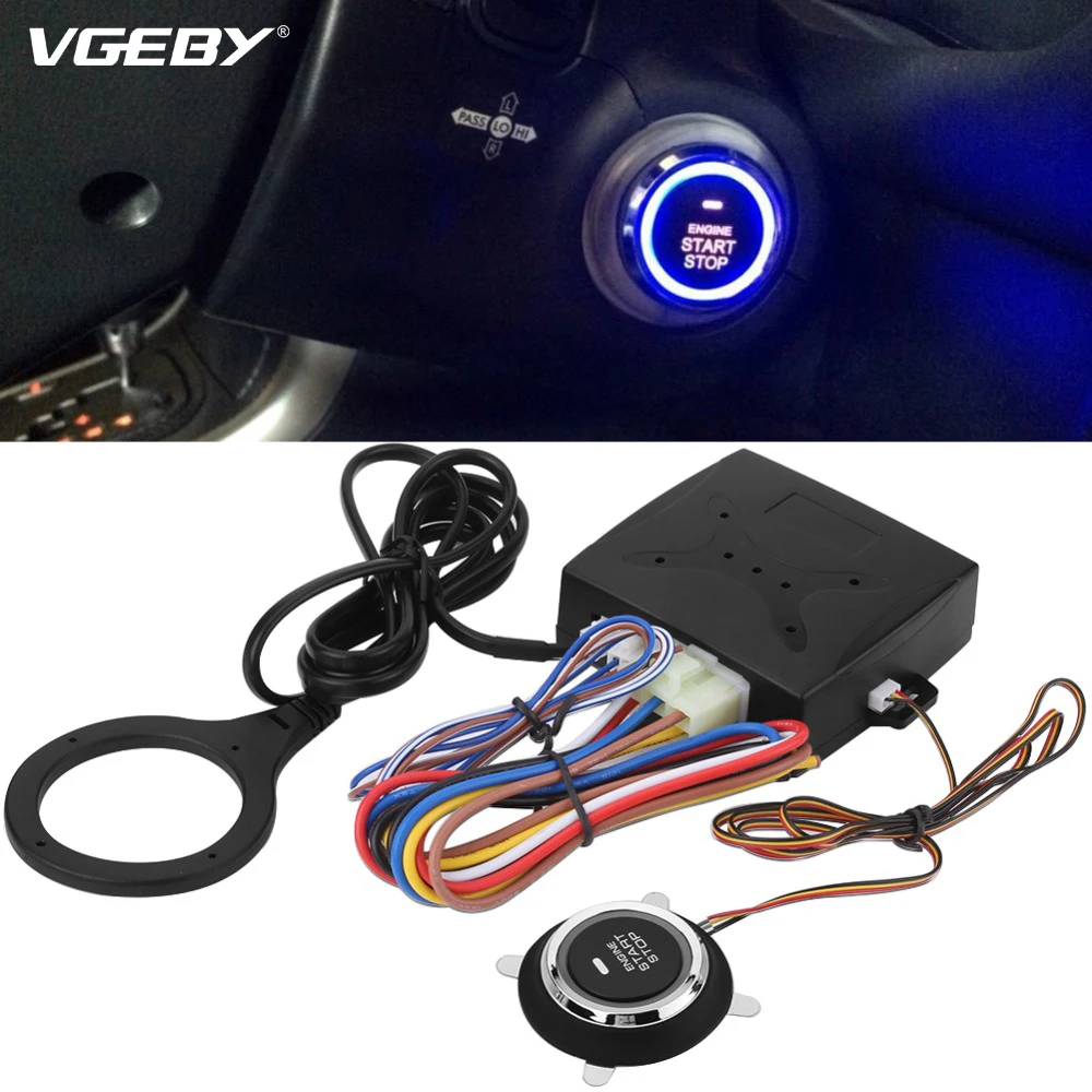 RFID Lock Ignition Switch Keyless Entry System