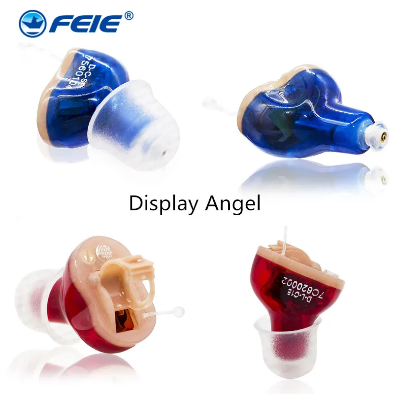 

Deaf Aid Listen Device Micro Ear CIC 6 Channel Digital Programmable Hearing Aid Headset for Elderly Deaf S-16A free Shipping
