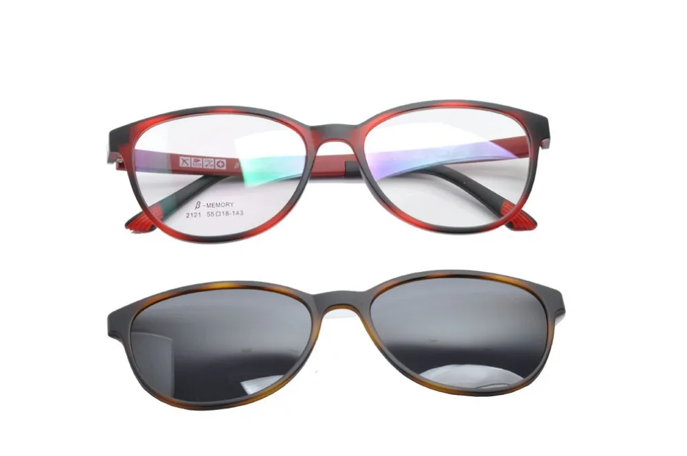 DEDING очки с магнитным зажимом, солнцезащитные очки для близорукости, очки для вождения, поляризованные солнцезащитные очки, солнцезащитные очки с зажимом DD1404