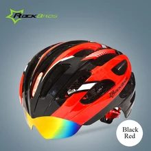 ROCKBROS Mountain Road Bike Cycling Helmet EPS+PC Head Protector 32 Air Vents Ultralight Bicycle Helmet size 57-62cm 50