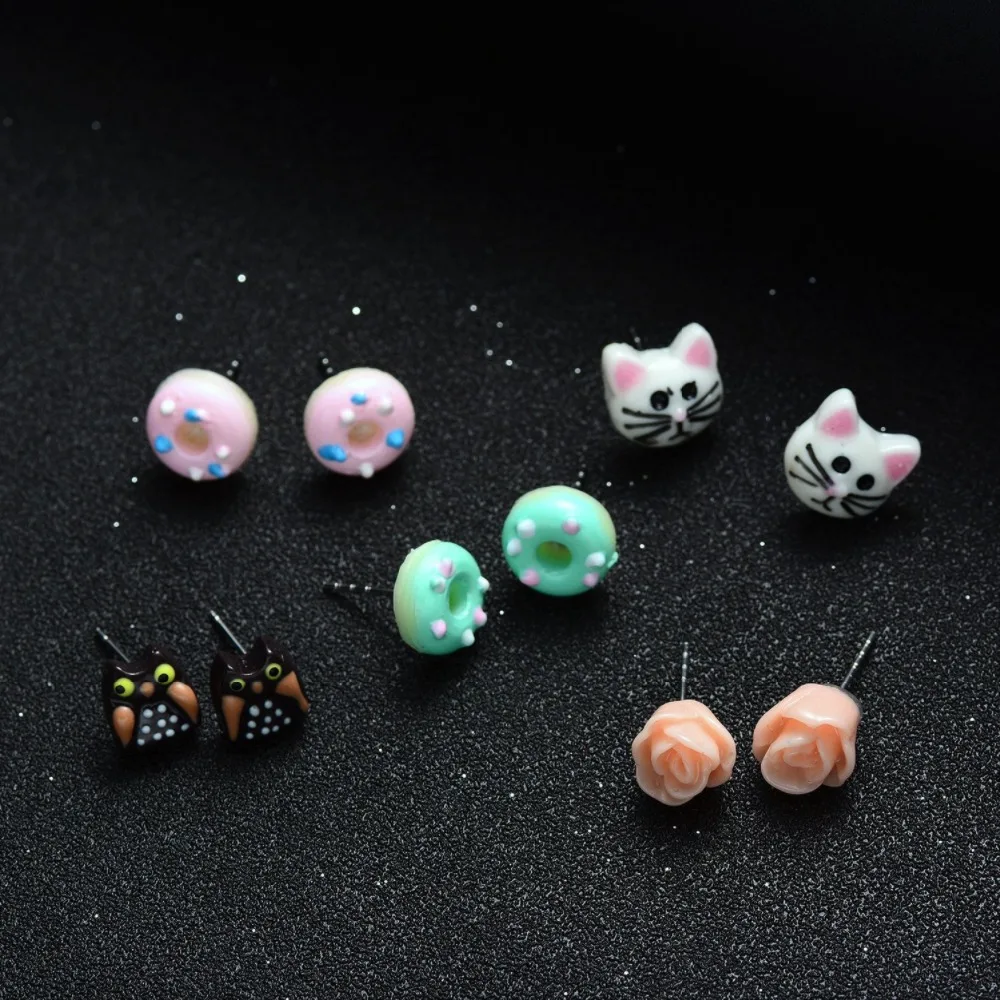 fox earrings