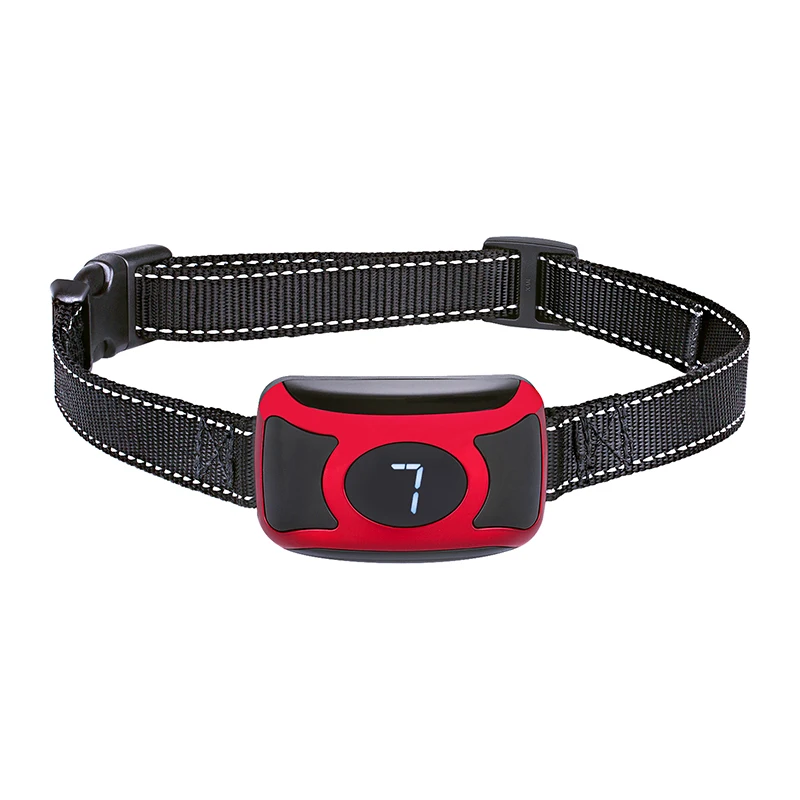 Mrosaa Pet контроль лая ошейник электронная заряжаемая через USB большой ЖК дисплей
