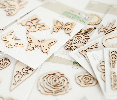 Fairies Layered Scrapbook Laser Cut Chipboard Fairies Set of 3-9 Pieces