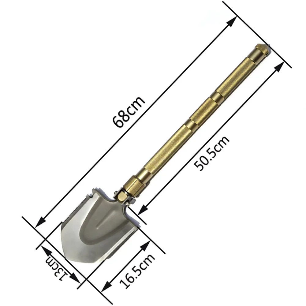 King Sea Multi Camping Shovel Survival Tools Multifunctional Folding