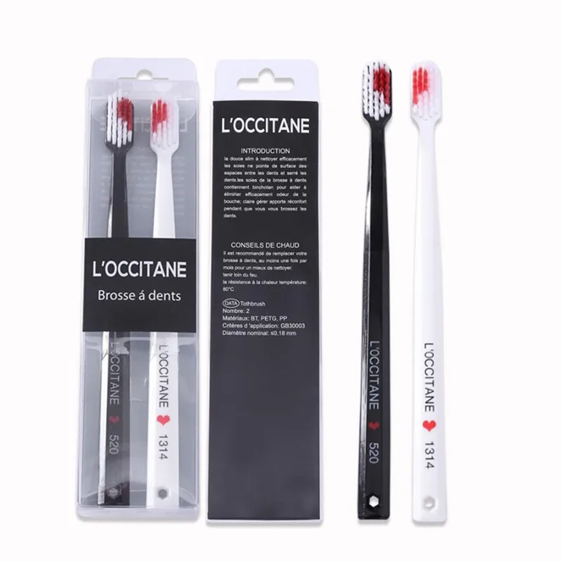 

4 pcs bamboo charcoal and nanometer fuzz gum silk toothbrush eco friendly escova de dente soft tooth brush nano dental care