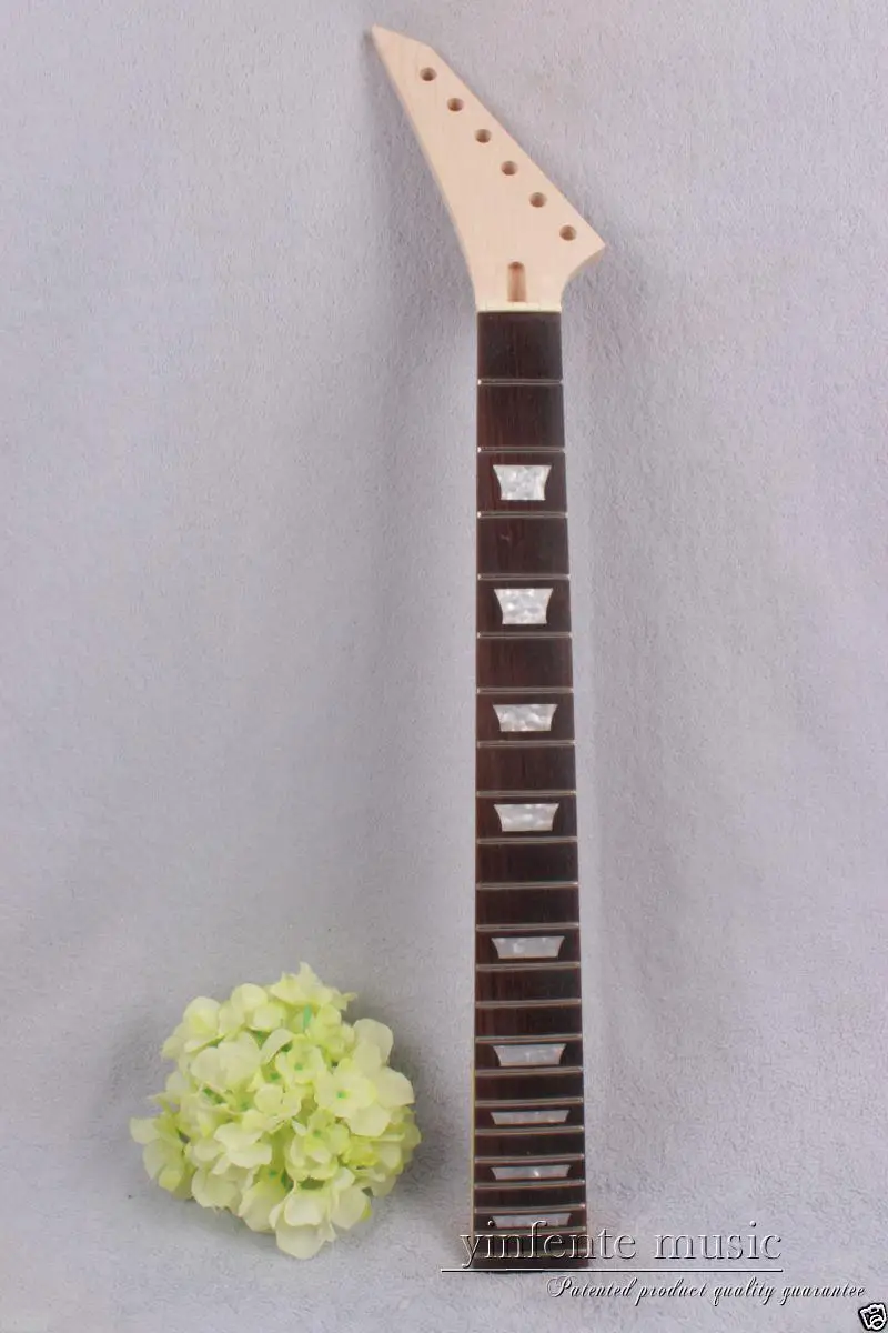 

New 1pcs electric guitar neck maple 22 fret 25.5'' Truss Rod High quality #741