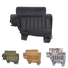 Портативный Регулируемый тактический приклад винтовка Чик отдых мешок держатель с патронташ чехол держатель для. 300. 308 Winmag фирмы