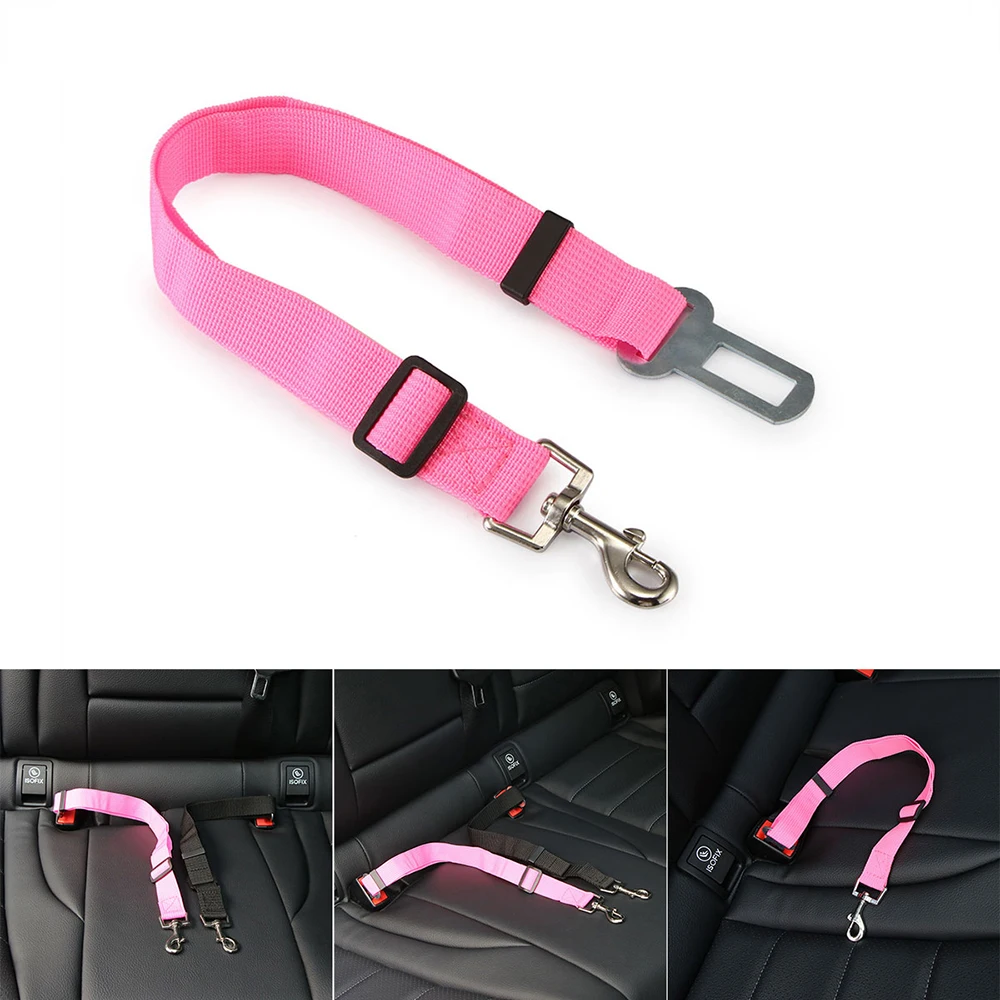 Vingtank Pet Seat Belt Car Auto Vehicle Adjustable Dog Seat Belt