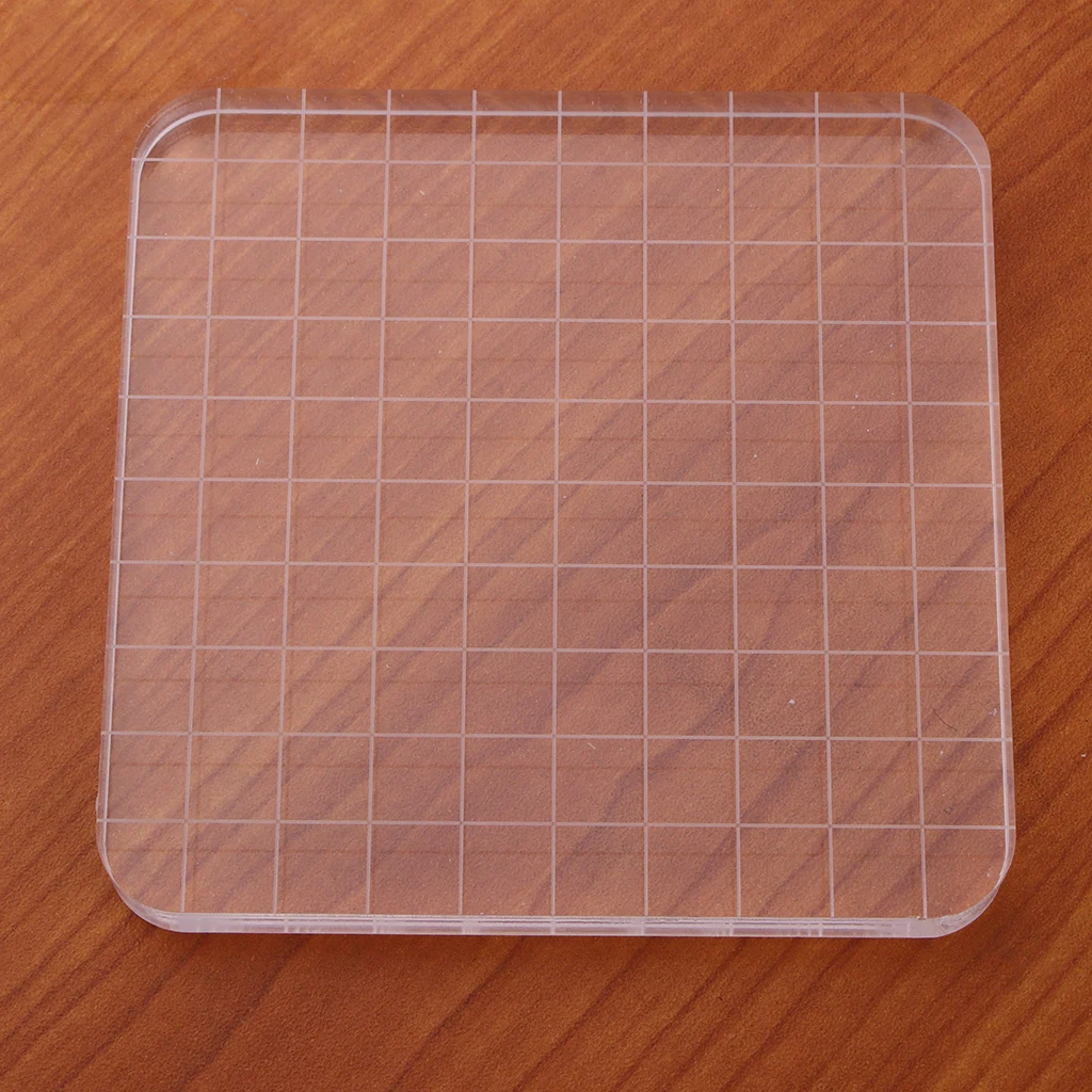 Many Style Stamp Blocks Acrylic Clear Stamping Blocks Stamping Tools for Scrapbooking Crafts Making
