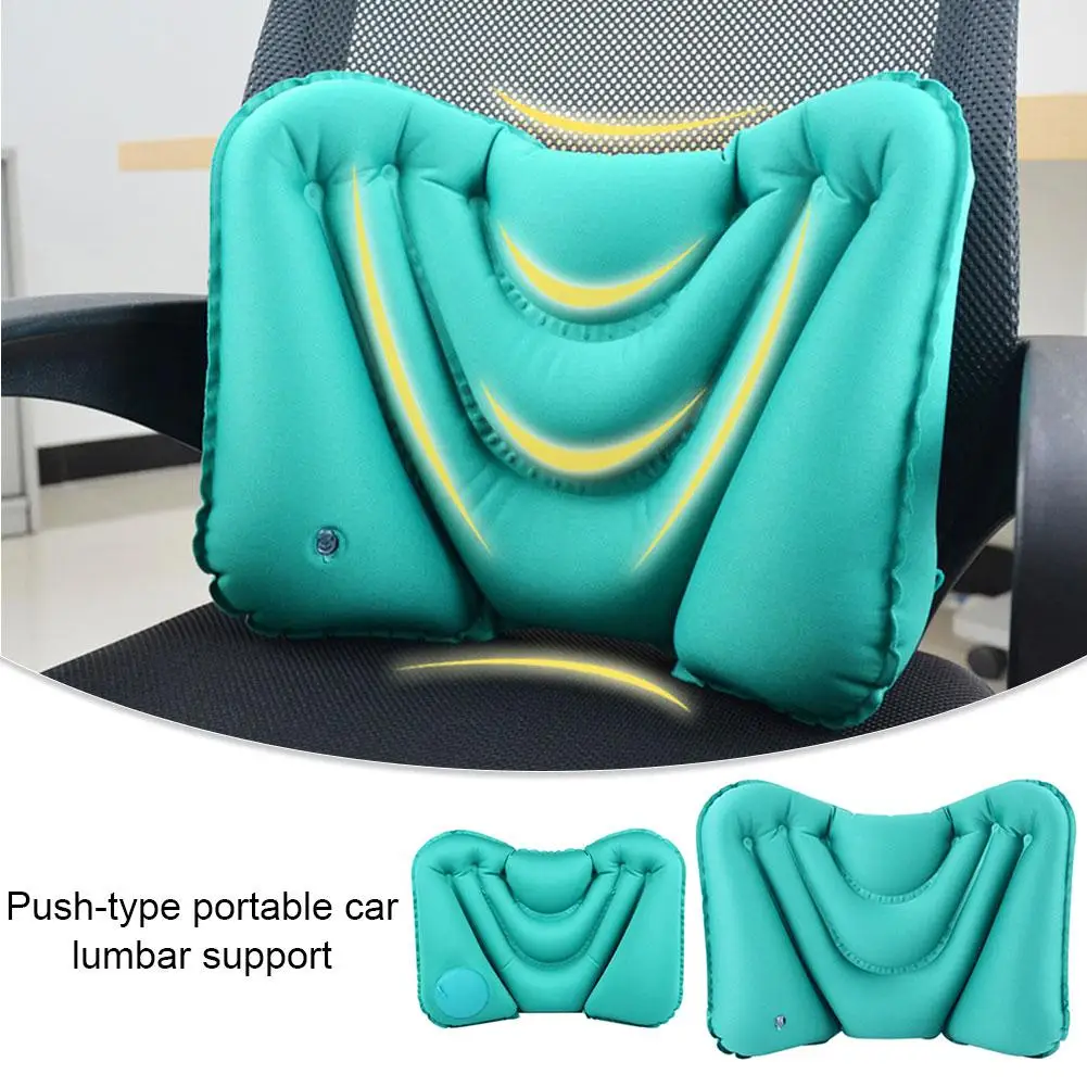 Inflatable Pillow Soft Portable Travel Air Pillow For Outdoor Camp