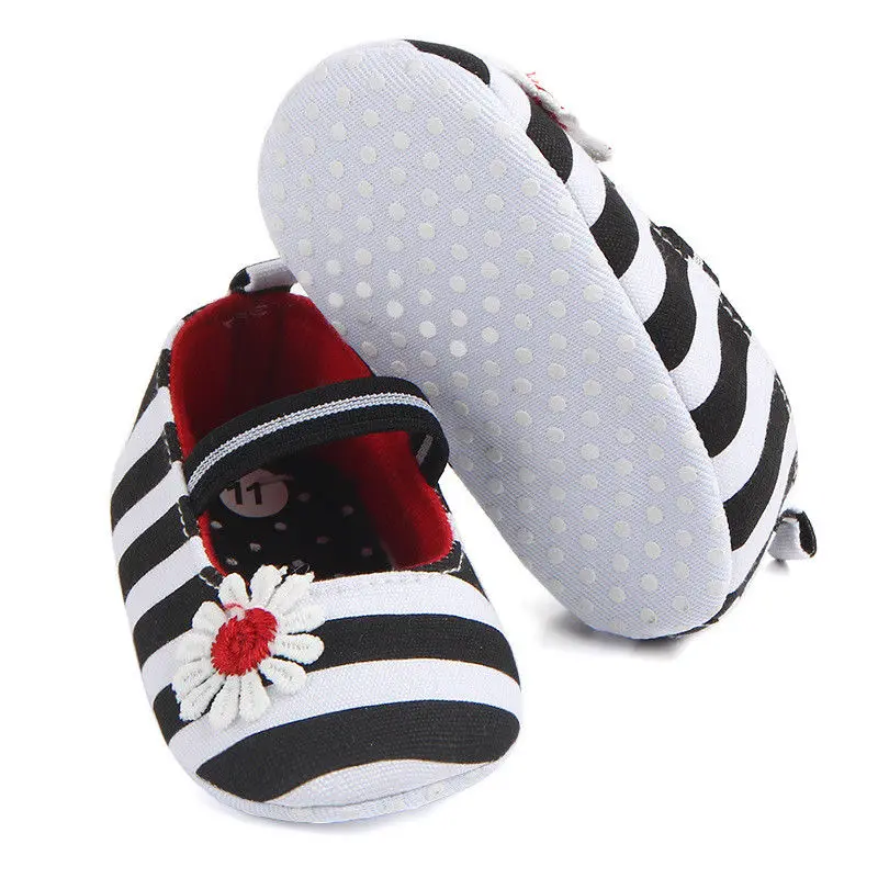 Одежда для маленьких девочек детская обувь, новорожденные ребенка на мягкой подошве для младенцев противоскользящие коляска кроссовки