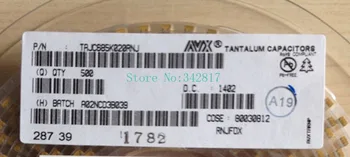 

TAJC685K020RNJ CAP TANT 6.8UF 20V 10% 2312 Tantalum Capacitors Size c 50pcs