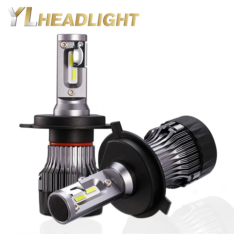 

LARATH Min H4 LED Car Headlight Bulbs CSP Chips 60W 5000lm 6500K Car Lights Fog Lamp H7 H8 H11 9005 9006 9004 Car Headlight