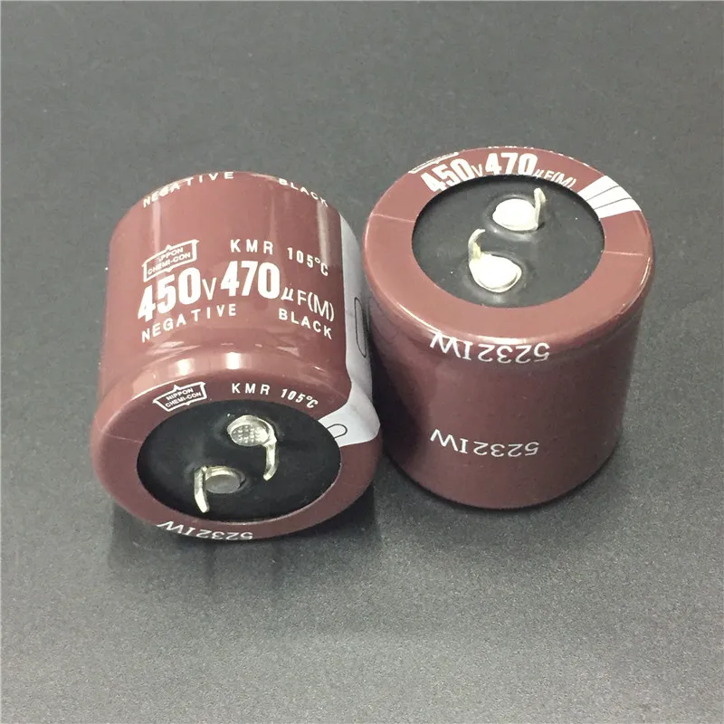 10 шт. 470 мкФ 450 в NIPPON NCC КМР серии 35x35 мм супер пониженный 450V470uF алюминиевый электролитический конденсатор