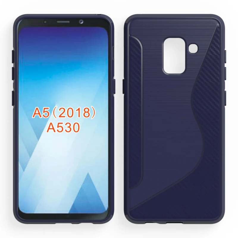 Бренд gligle смарт-НС-line Мягкий защитный чехол из ТПУ без рисунка для samsung Galaxy A5 A530 чехол в виде ракушки