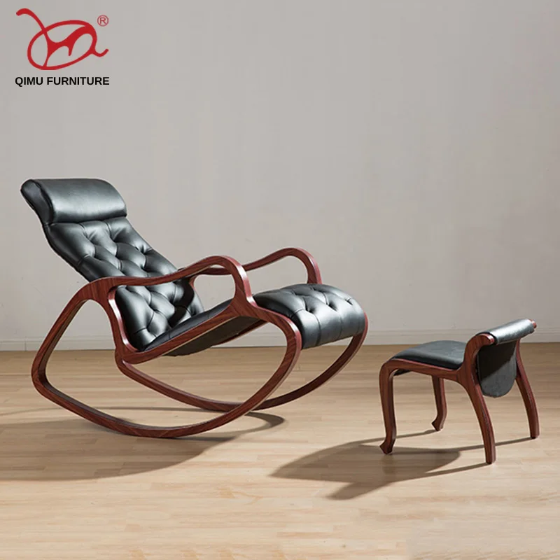 

Retro nostalgia furniture suits suitable for living room solid wood rocking chairs tea table antique design furniture M308+M309