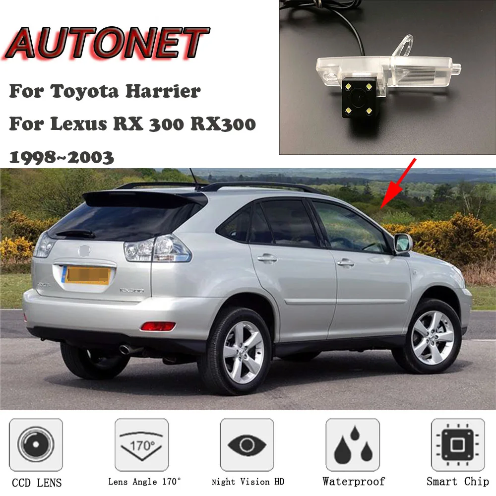 AUTONET резервная камера заднего вида для Toyota Harrier/для Lexus RX 300 RX300 1998~ 2003 CCD/HD камера ночного видения/номерного знака