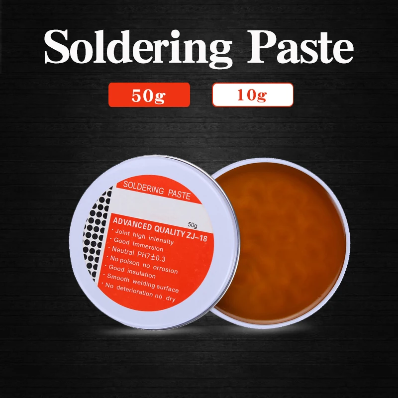 

Soldering Paste Mild Rosin Environmental Soldering Paste Flux PCB IC Parts Welding Soldering Gel Tool for Metalworking