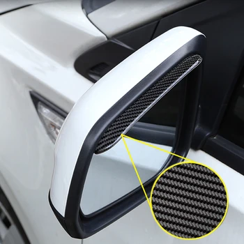 

2pcs Car Styling Rearview Mirror Rain Cover Sticker Shade Rainproof Blade Cover For Skoda Toyota Honda Polo Ford BMW Lada ect.